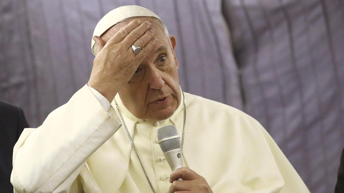 Papa Francesco: "Ho usato il termine sbagliato" (Afp)