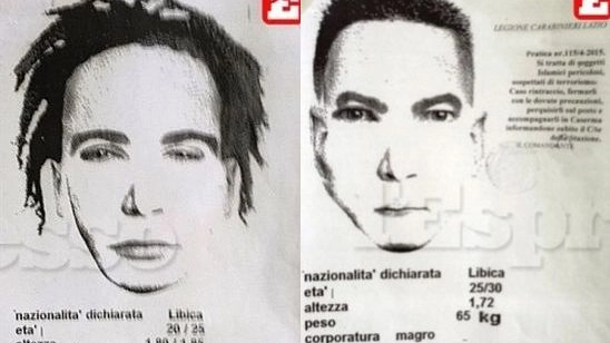 Due sospetti terroristi libici a Roma (da il resto del carlino)