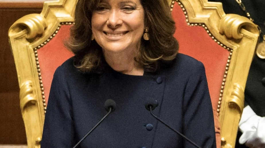 La presidente del Senato Maria Elisabetta Alberti Casellati 