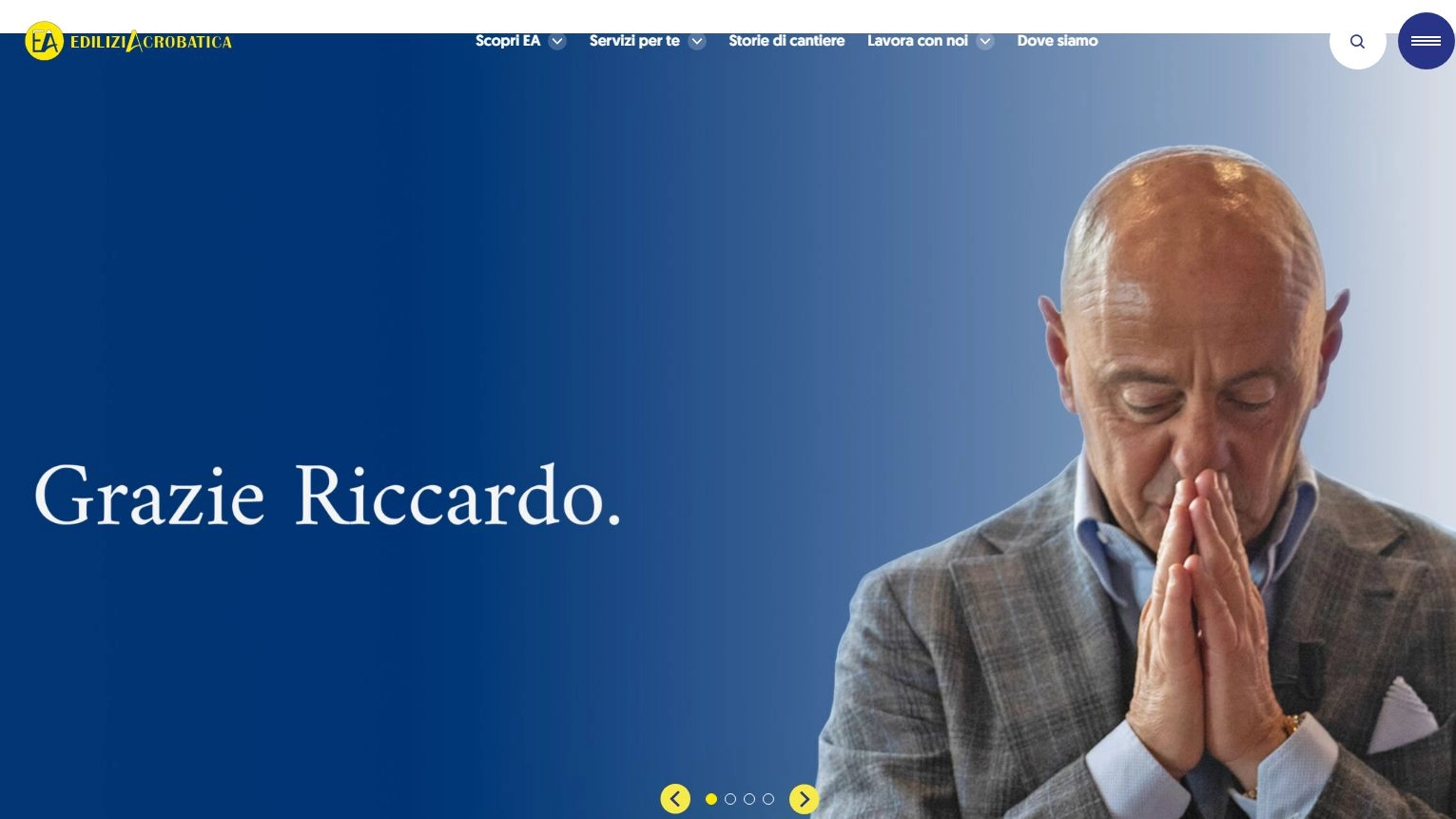 Sul sito di EdiliziAcrobatica l'ultimo saluto a Riccardo Iovino