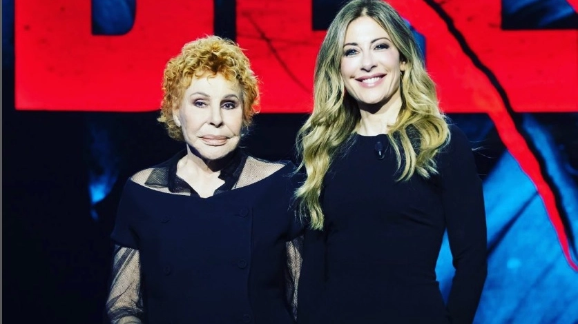 Ornella Vanoni con Francesca Fagnani nell'ultima puntata di Belve