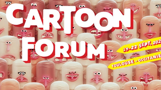 Il poster del Cartoon Forum 2022