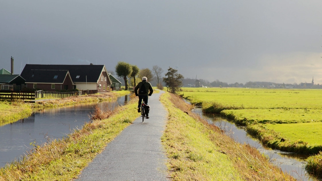 Pista ciclabile in Olanda
