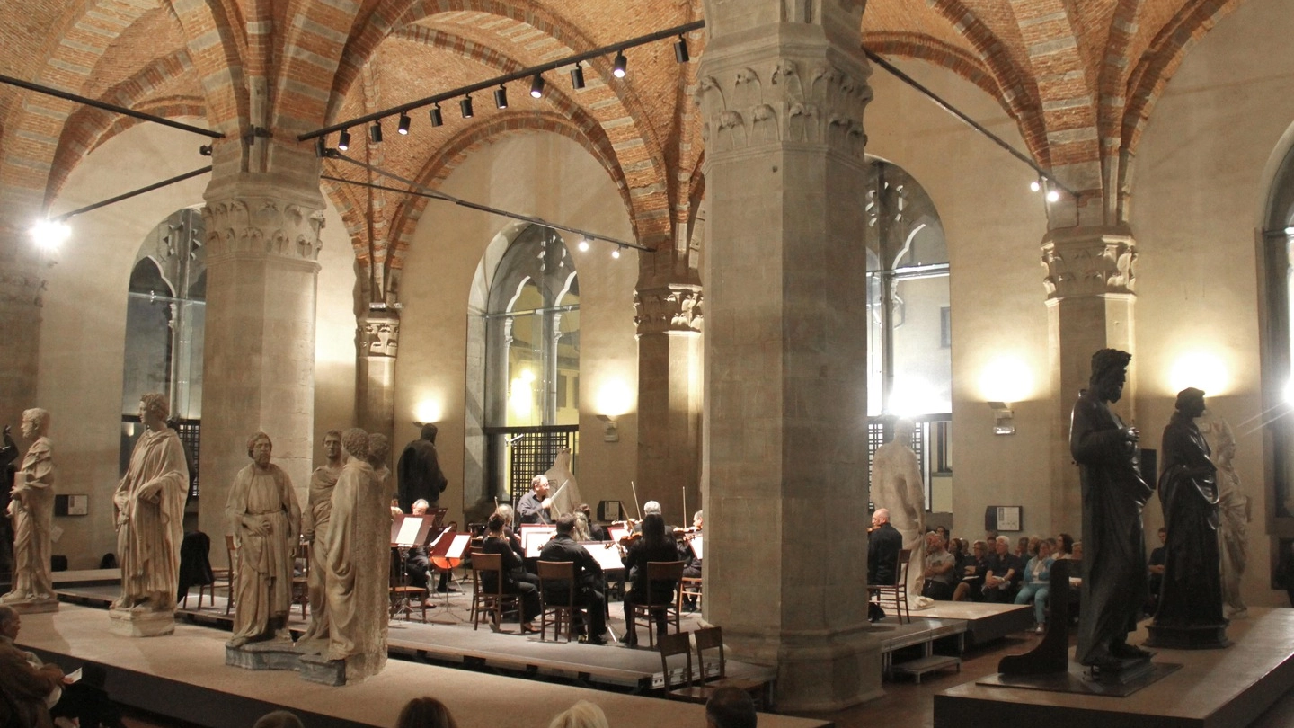 Un concerto in Orsanmichele dell'Orchestra da camera fiorentina (New Press Photo)