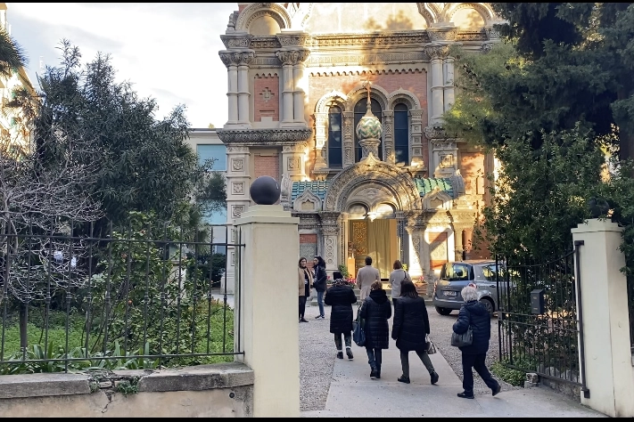 La chiesa russa ortodossa di Sanremo