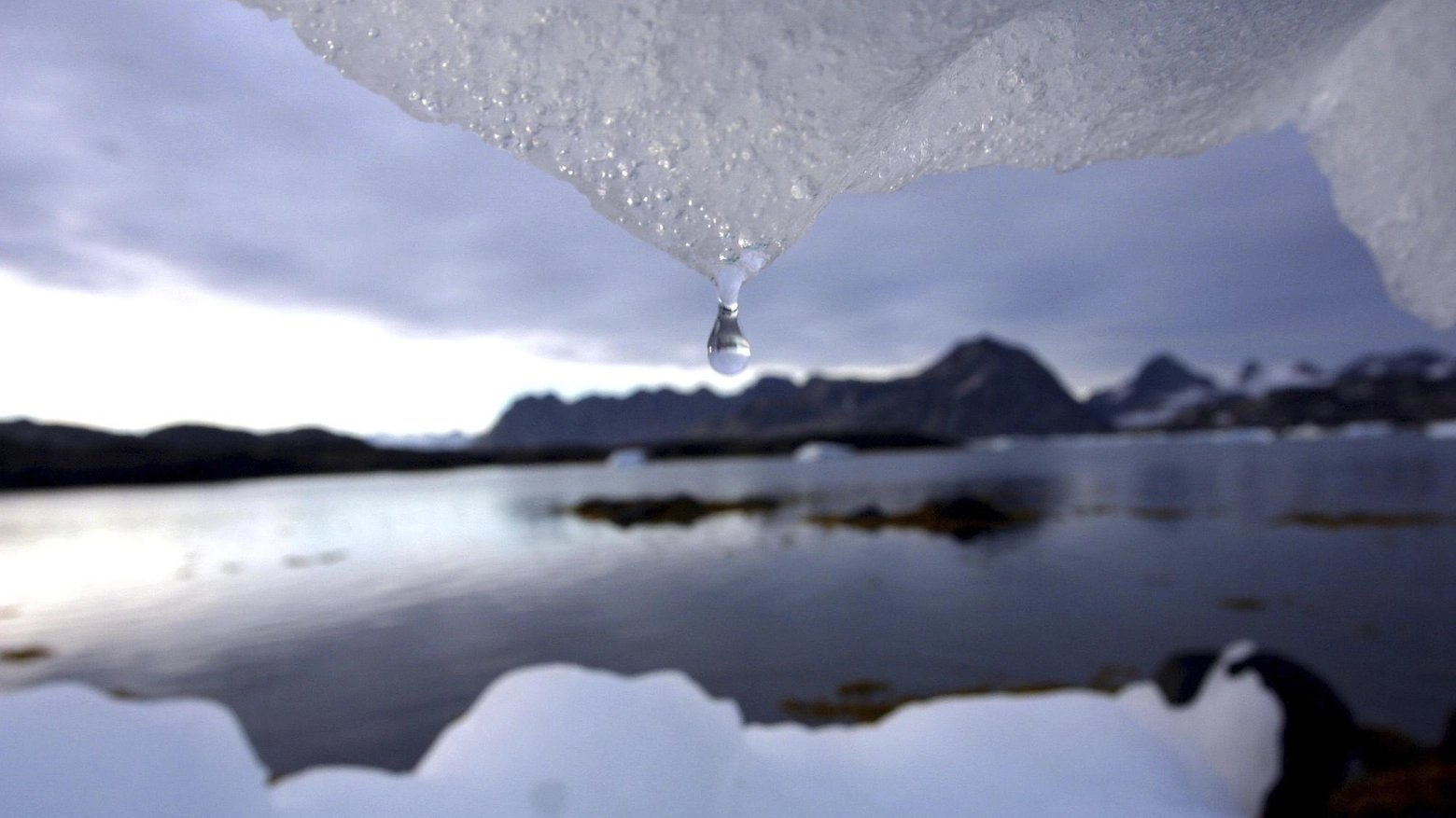 Clima, una foto della Groenlandia (Ansa)