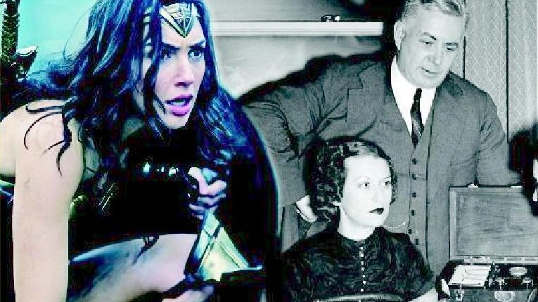 Gal Gadot, Wonder Woman più attuale. A destra William Moulton Marston con la moglie 