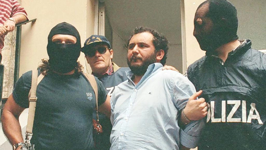 L'arresto di Giovanni Brusca il 20 maggio 1996 (Ansa)