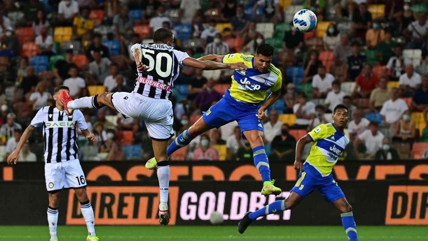 Udinese-Juventus 2-2 (Ansa)