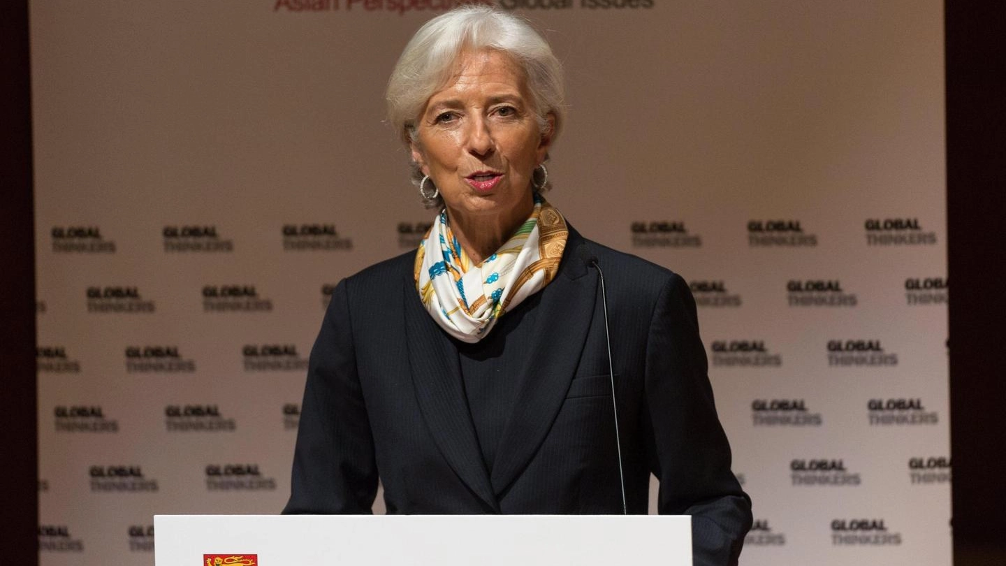 Christine Lagarde, direttore del Fondo monetario internazionale (Ansa)