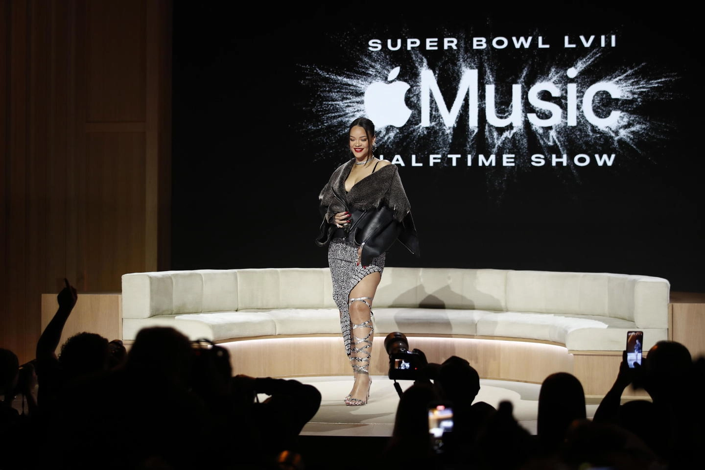 Rihanna star del Super Bowl 2023 (Ansa)