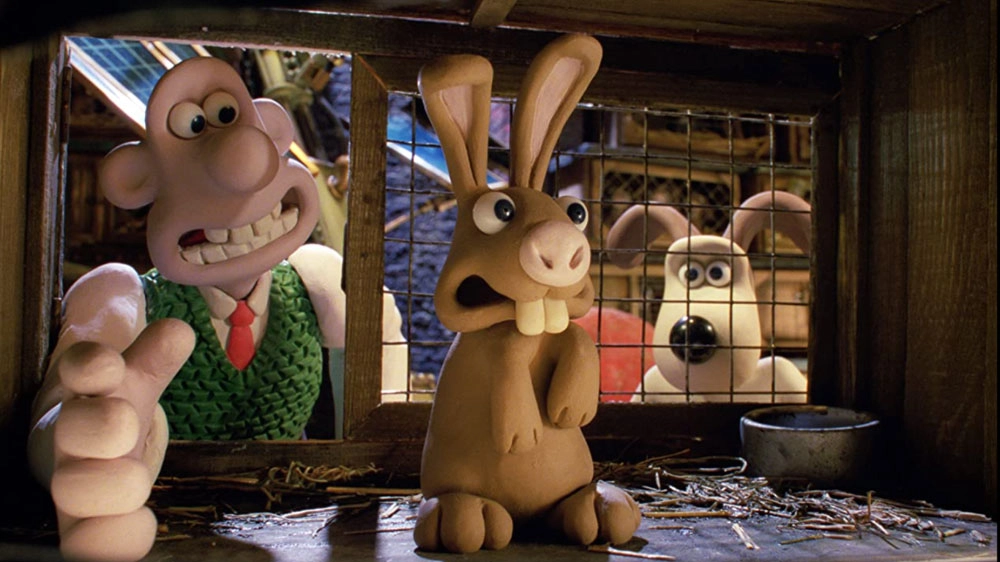 Una scena da 'Wallace & Gromit - La maledizione del coniglio mannaro' - Foto: Aardman