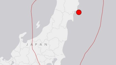 Terremoto in Giappone (da usgs)