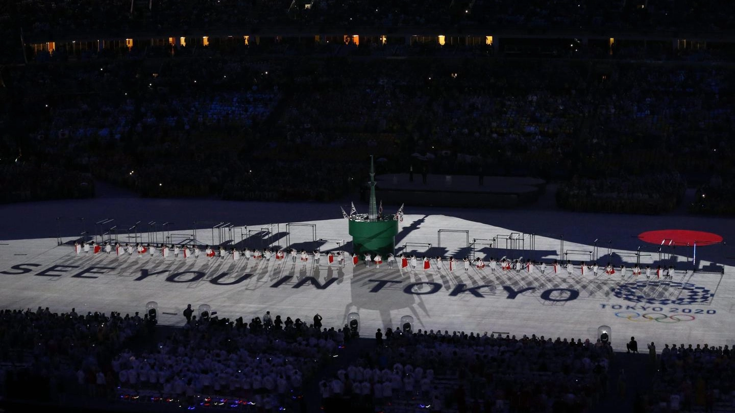La cerimonia di chiusura di Rio 2016 (Ansa)