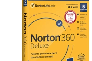 Norton 360 Deluxe 2021 su amazon.com