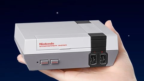 La console Nintendo NES Mini (da sito nintendo)