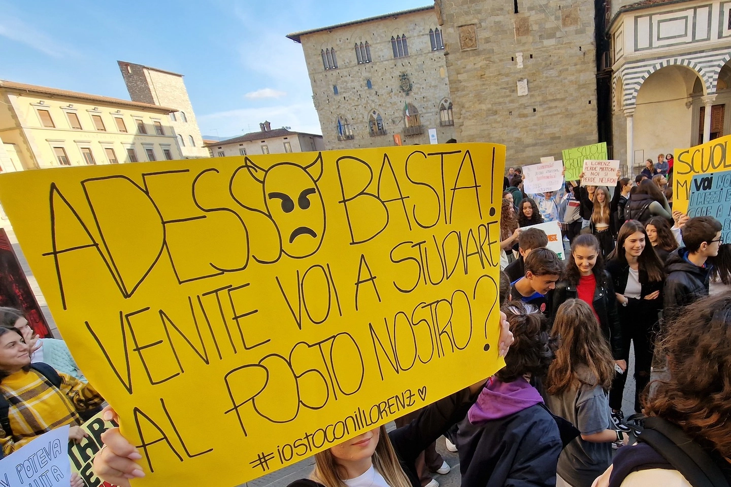 Manifestazione di studenti
