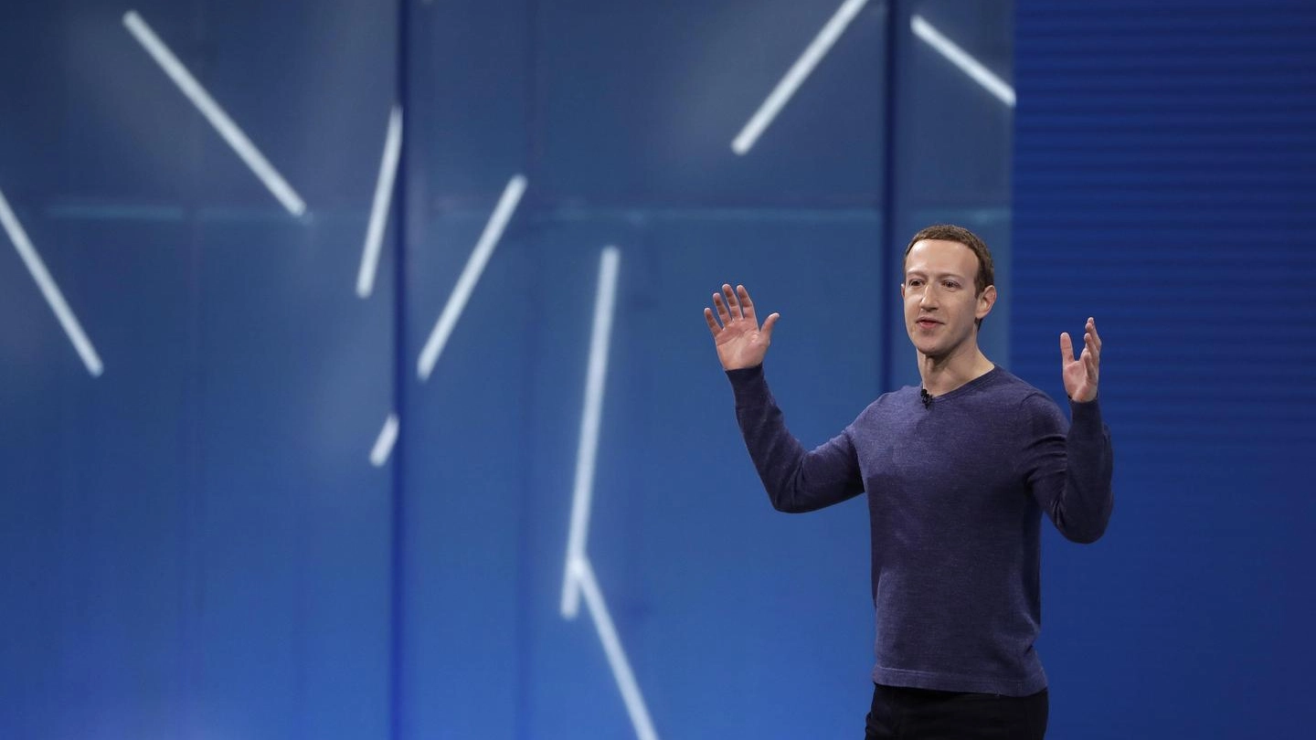 Mark Zuckerberg, fondatore e ceo di Facebook (Ansa)