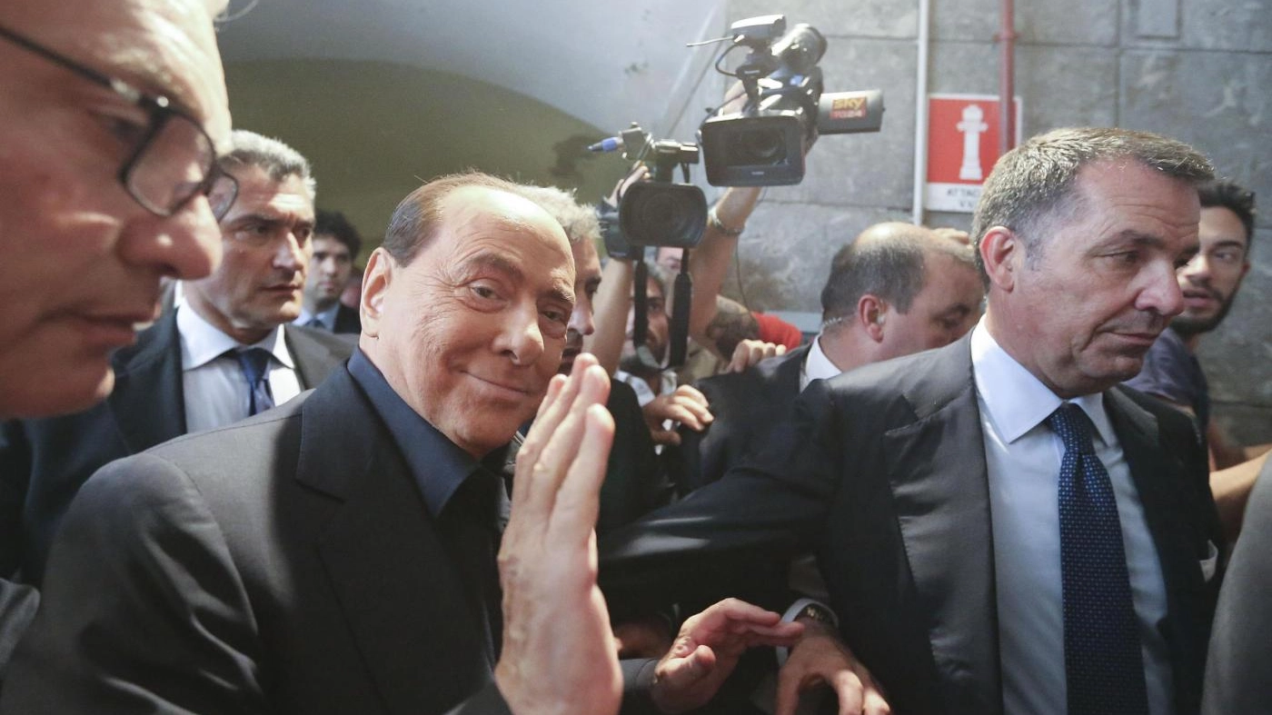Il patron del Milan Silvio Berlusconi (LaPresse)