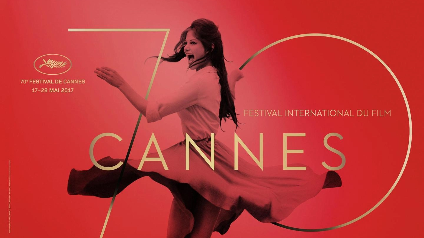 Claudia Cardinale nel manifesto di Cannes 2017 (Ansa)