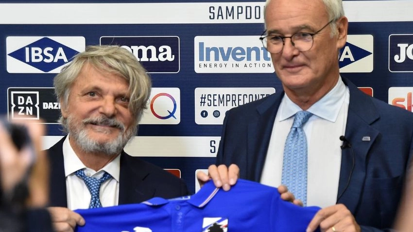 Sampdoria, presentato il nuovo allenatore Claudio Ranieri