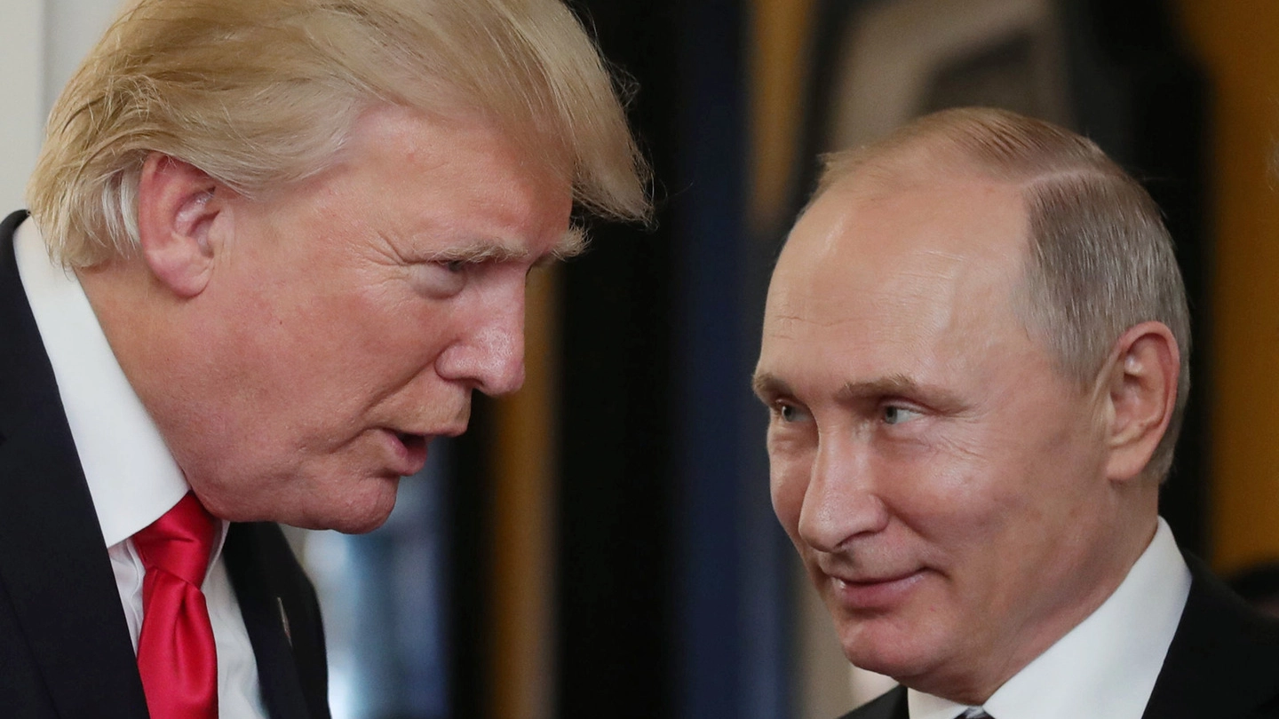Donald Trump e Vladimir Putin (Afp)