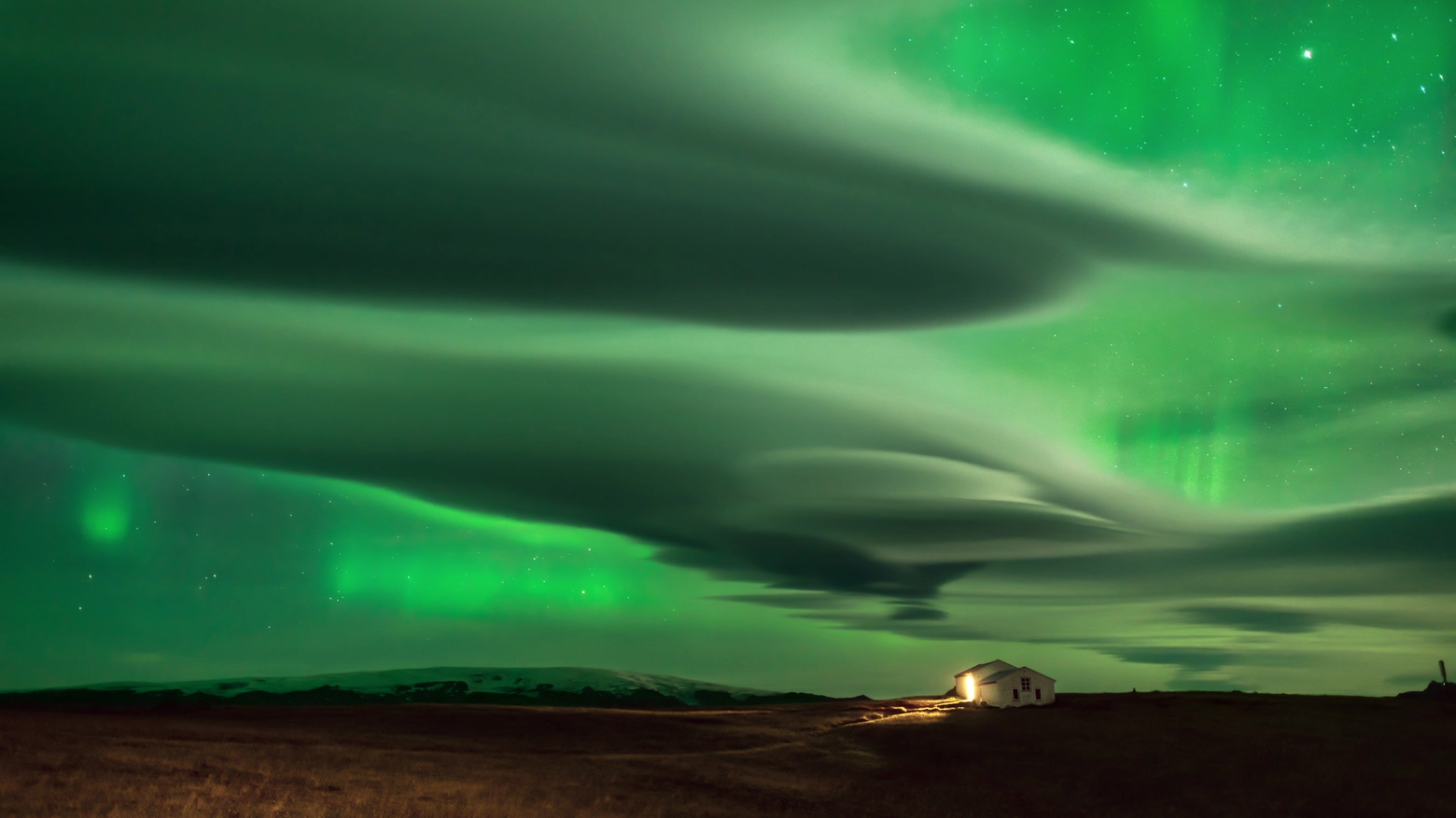 Aurora boreale in Islanda (De Pascale)