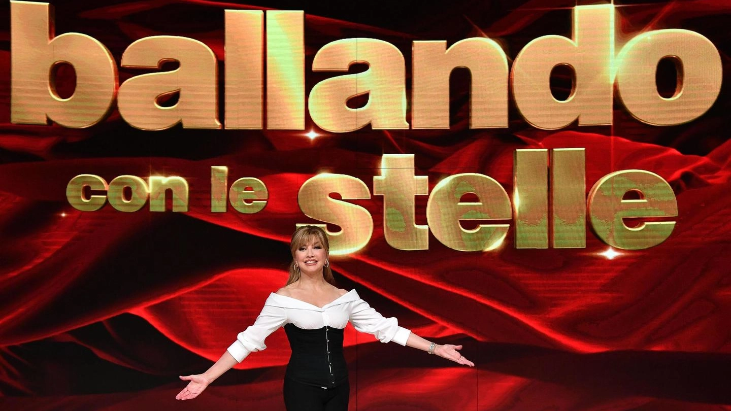 Milly Carlucci durante la presentazione di Ballando con le stelle nel 2019 (Ansa)