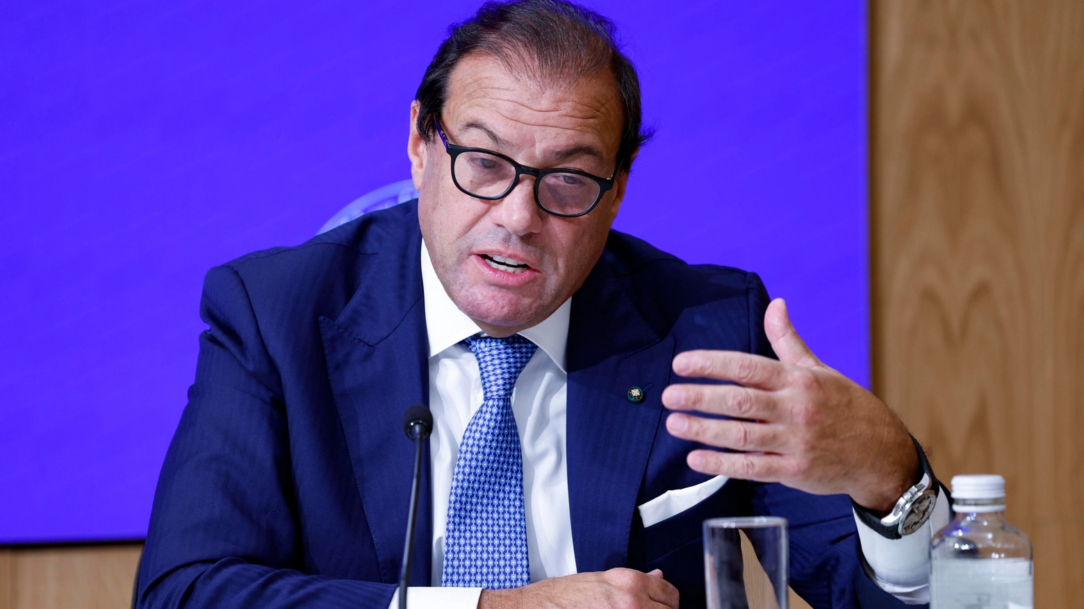 Il viceministro dell'economia, Maurizio Leo (Ansa)