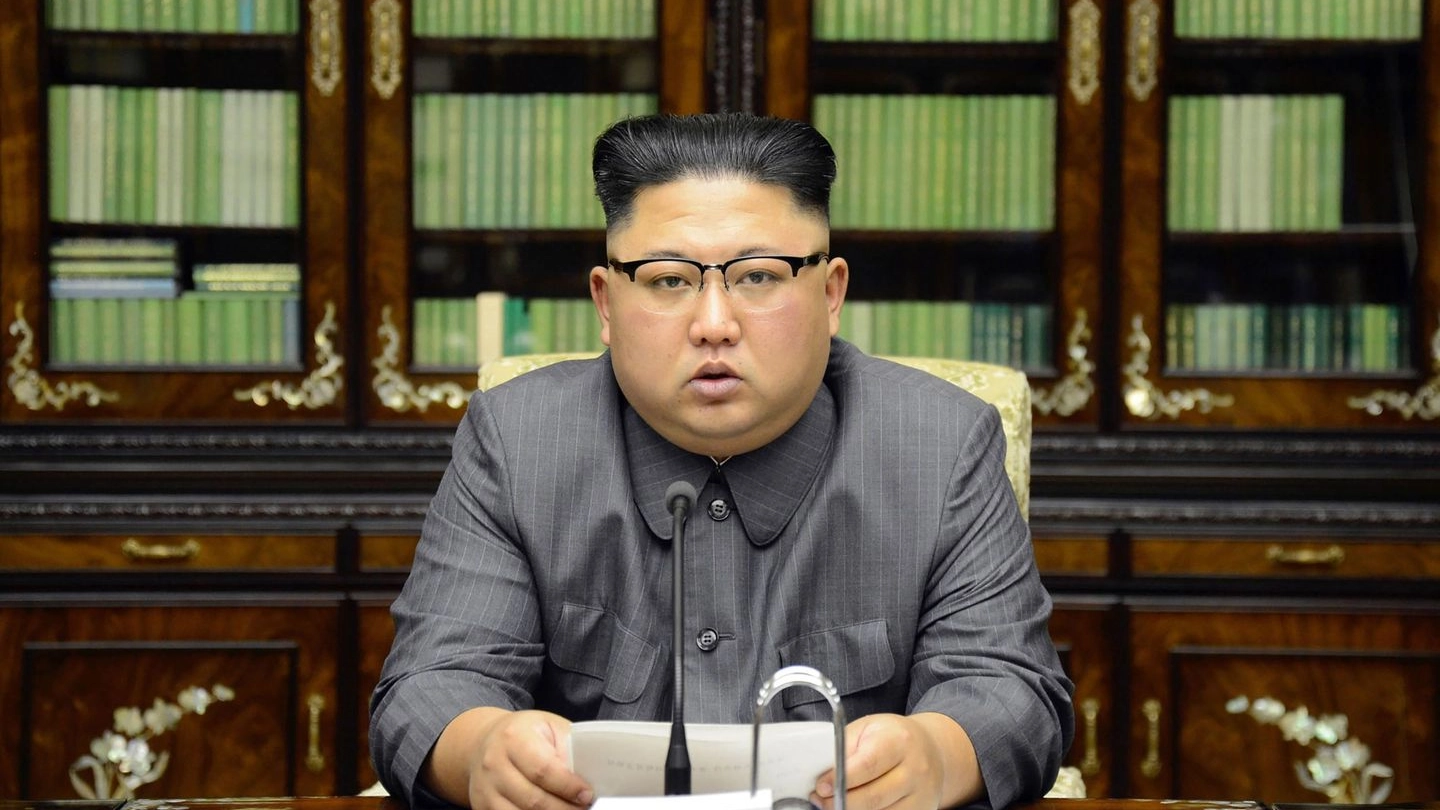 Corea del Nord, il dittatore Kim Jong-un (Afp)