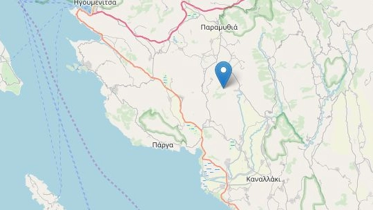 La zona Nord Ovest della Grecia colpita dal terremoto