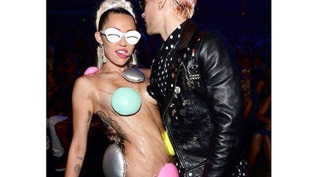 Miley Cyrus e Jared Leto (Olycom)