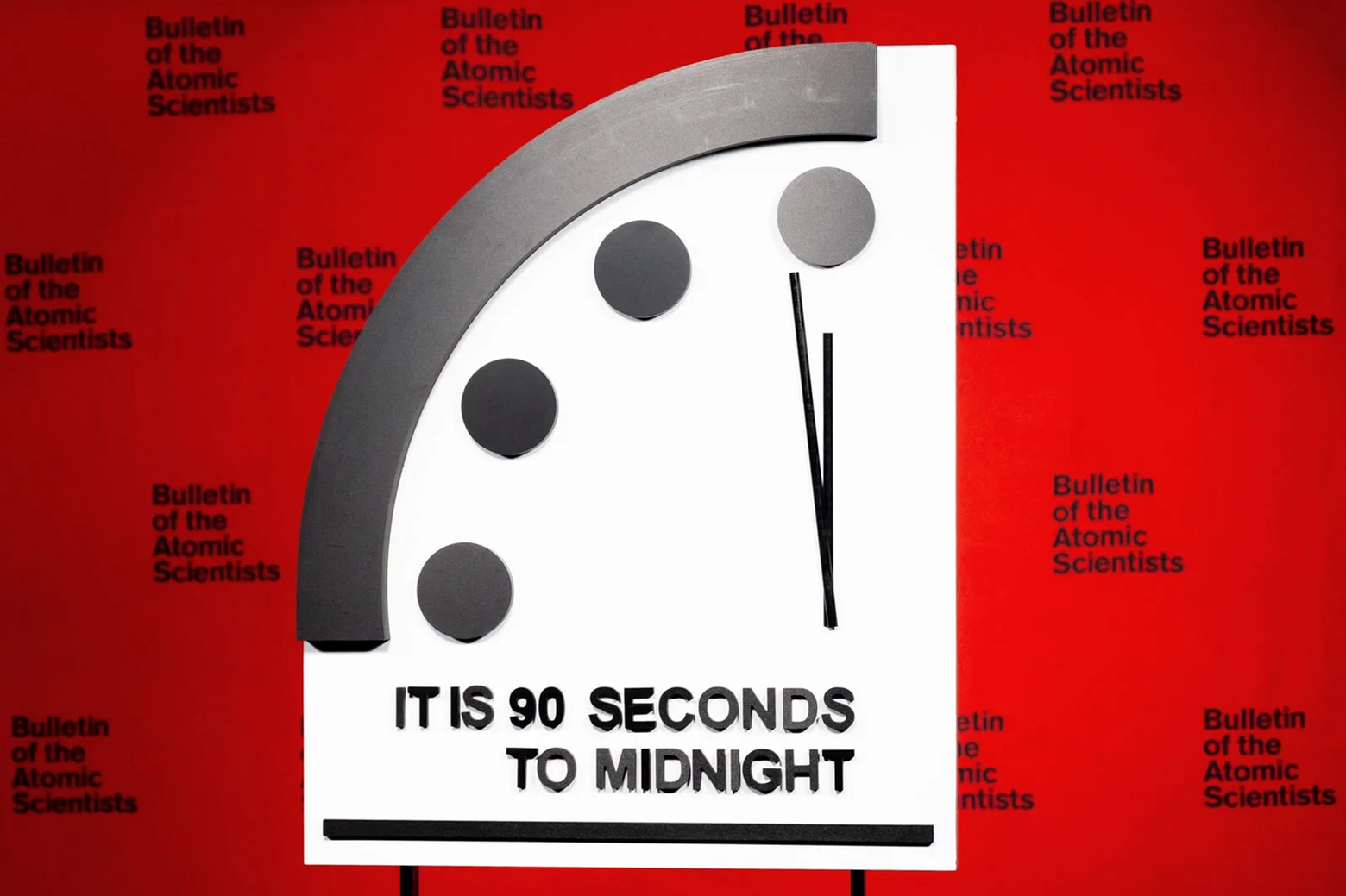 Doomsday clock: 90 secondi all'apocalisse