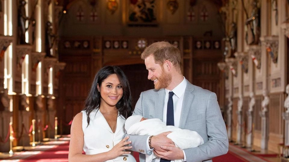 Meghan Markle, il principe Harry e il royal baby (Ansa)