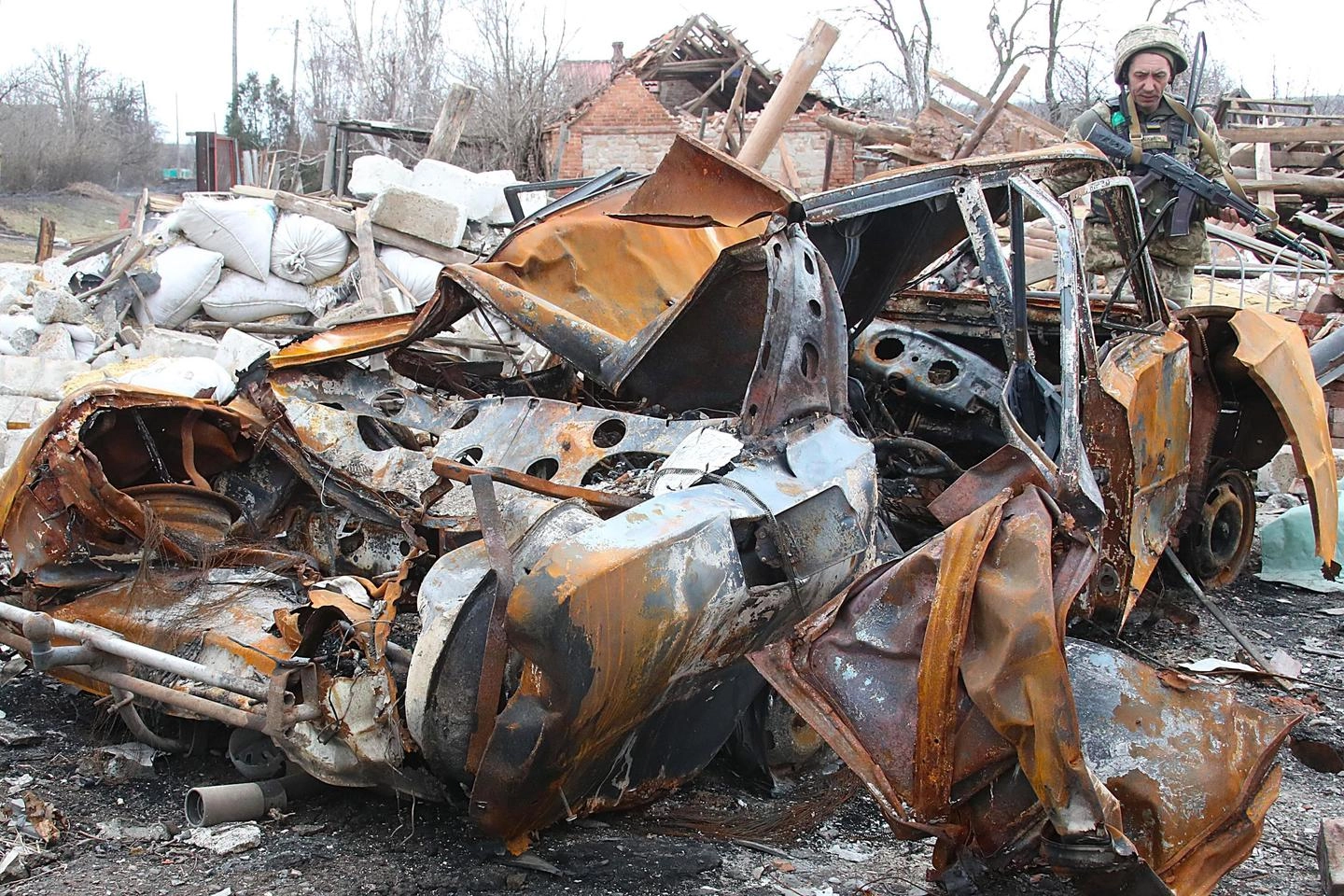 Bakhmut è il nuovo punto focale della guerra in Ucraina (Ansa)