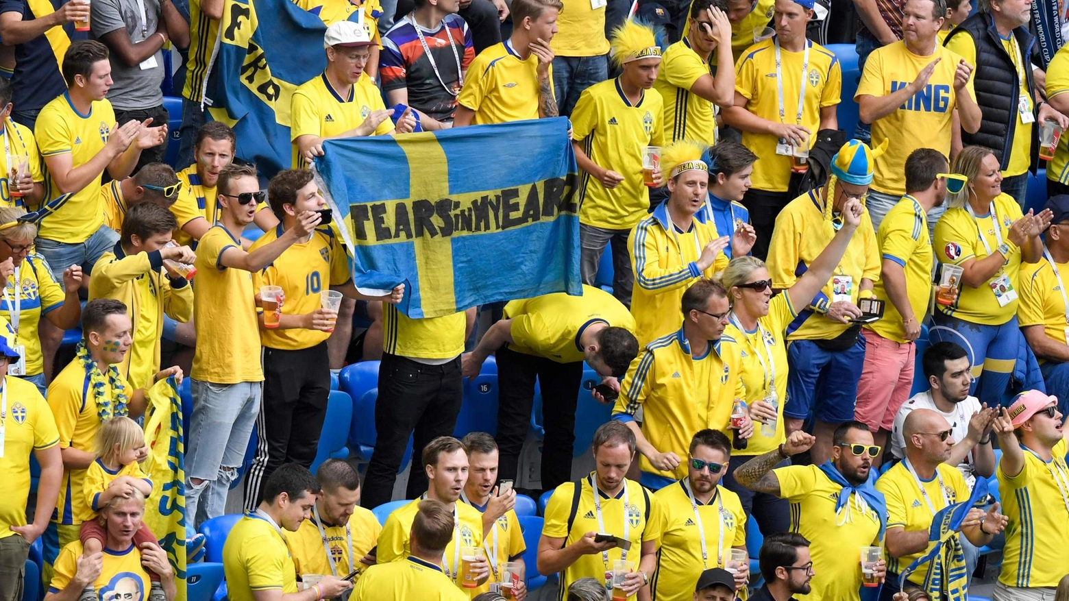 I tifosi svedesi credono nel miracolo