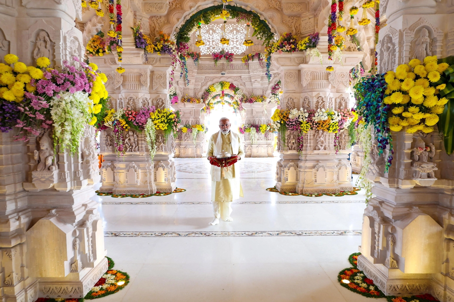 Modi inaugura il 'Vaticano indù'