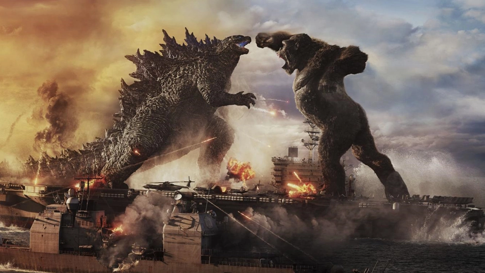 'Godzilla vs. Kong', scontro fra titani (foto Warner Bros. Pictures)