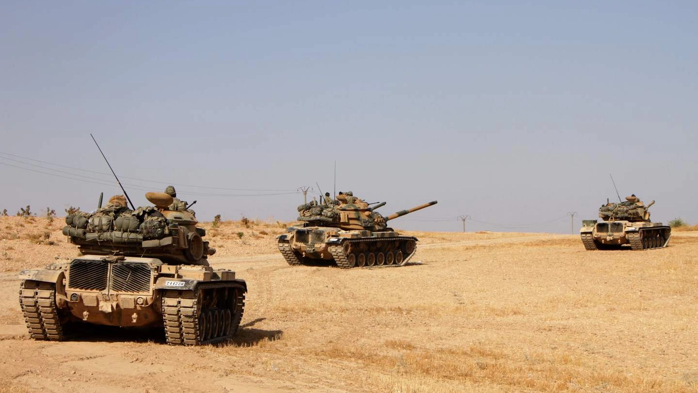 Soldati turchi nel Nord della Siria (LaPresse)