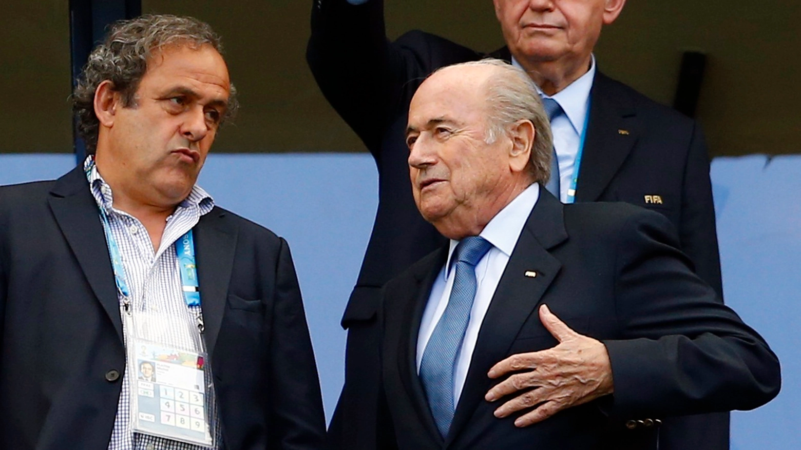 Platini e Blatter (Reuters)