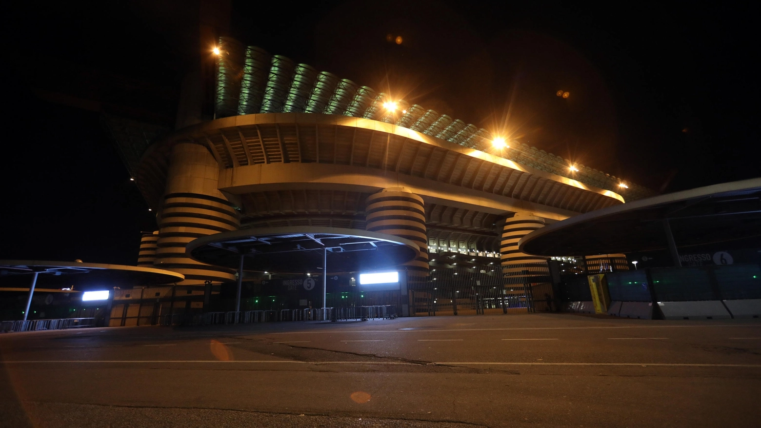 San Siro a porte chiuse attende il match tra Inter e Getafe