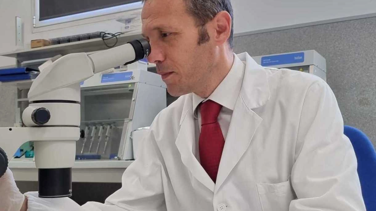 Il genetista forense Emiliano Giardina, 46 anni