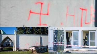 Vienna, incendio e svastiche al cimitero ebraico. Allarme antisemitismo in tutta Europa