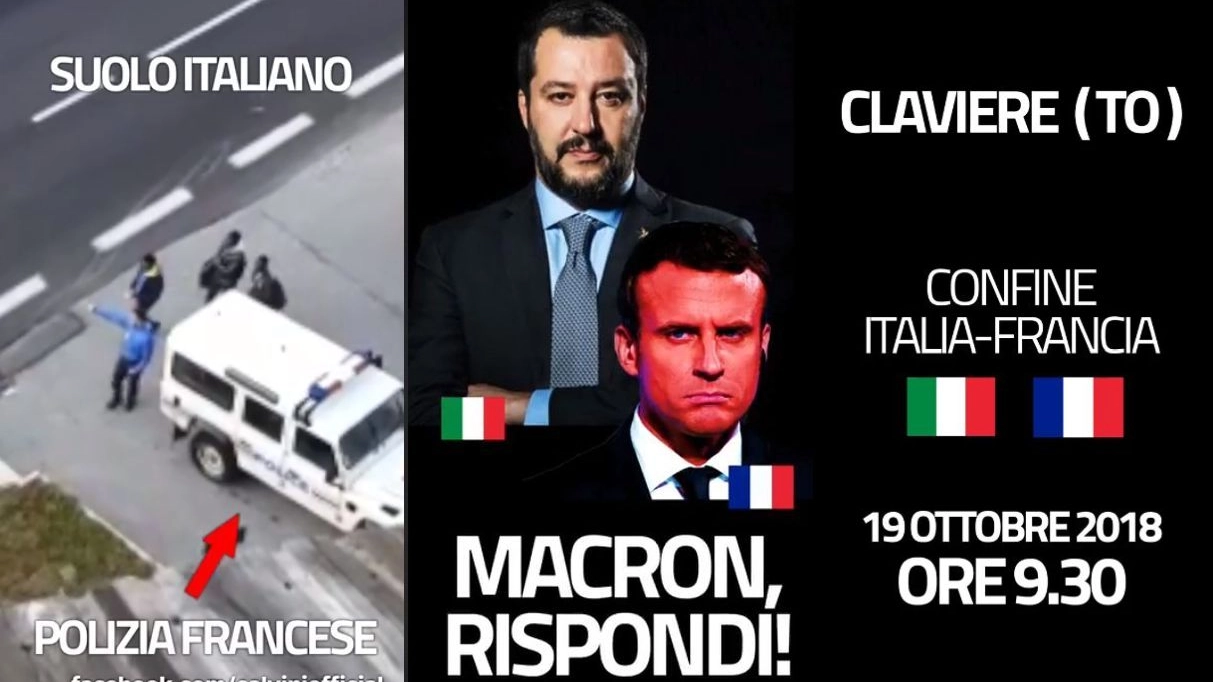 Claviere, la gendarmerie scarica immigrati. Il video postato da Salvini