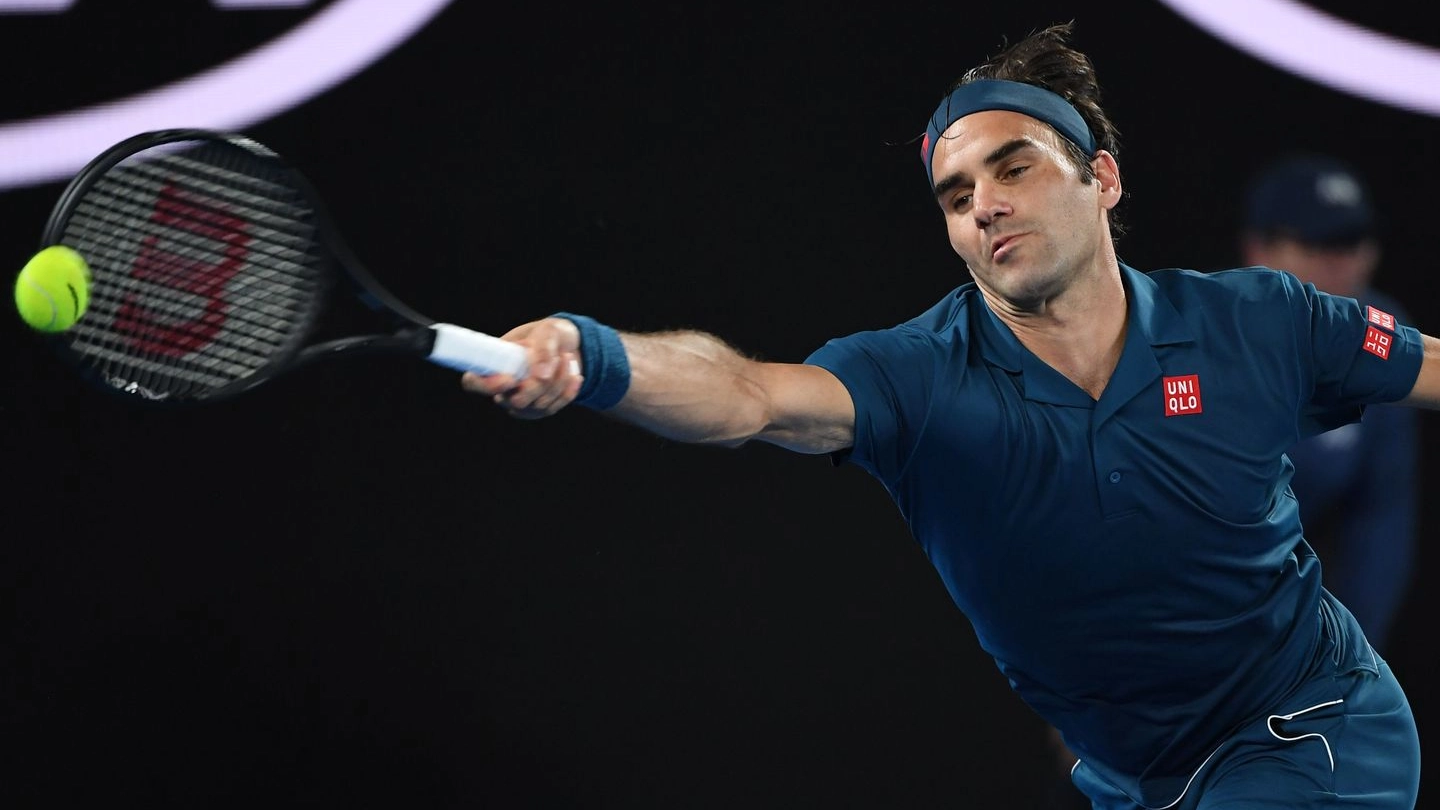 Roger Federer agli Australian Open (Lapresse)
