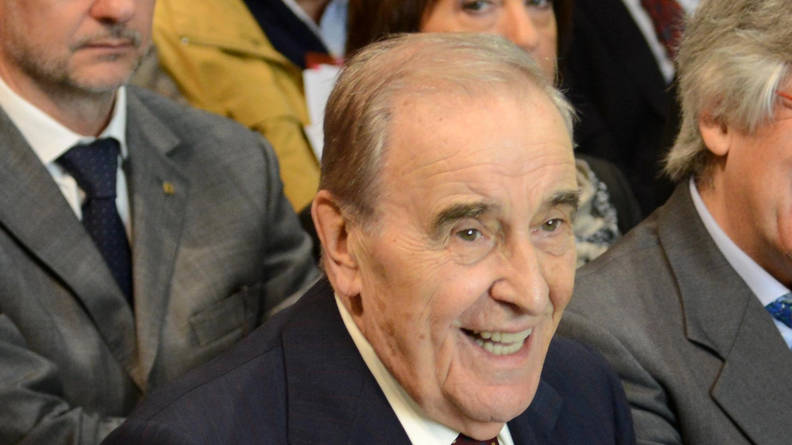 Flavio Repetto, fondatore e titolare della storica azienda dolciaria Elah Dufour Novi (Ansa)