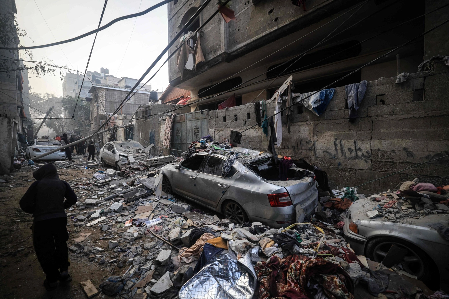 Rafah devastata dei bombardamenti