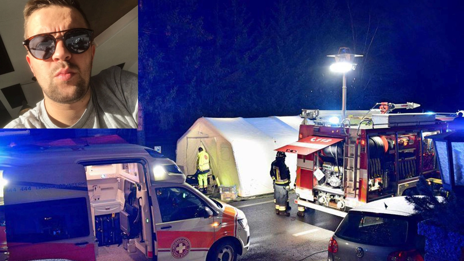 Incidente in Alto Adige, il conducente Stefan Lechner 