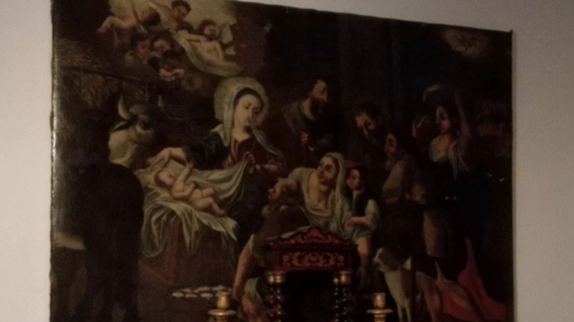 Il dipinto “Adorazione del Bambino” restituito alla Chiesa