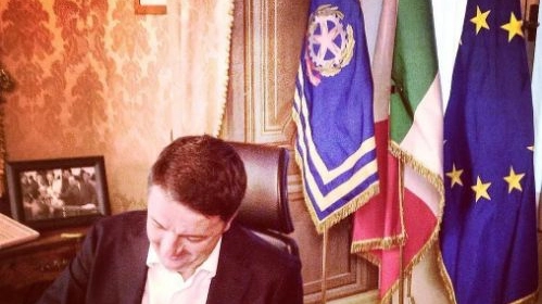 L'enews di Matteo Renzi prima di dimettersi (Dire)